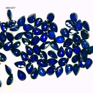 Saphirs bleus de Madagascar de forme ovale et poire, diffusion, 235,88 ct, ensemble de pierres précieuses facettées de qualité 3A pour la création de bijoux sur mesure - Product Image 6