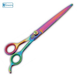 Tijeras para el cuidado de mascotas de acero inoxidable, tijeras de adelgazamiento para cortar el cabello con hoja afilada para mascotas, corte de pelo profesional para mascotas - Product Image 1
