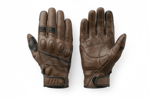 Gants de moto en cuir respirants et protecteurs, compatibles écran tactile, antidérapants, équipement de moto durable, faible MOQ, vente en gros - Product Image 3