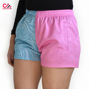 High Quality Design Your Own <b>Cheap</b> Footy Shorts Unisex High Quality Custom Rugby Football Uniform Shorts Polyester Rugby Shorts - Product Image 4