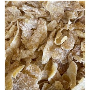 Ginger en dés naturel 100% préservé, écologique, de haute qualité, bonbons sucrés soufflés, emballage en vrac, vente en gros - Product Image 1