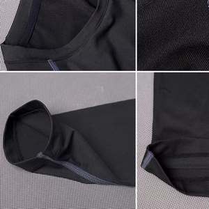 Nouveau T-shirt de Compression Uni de Haute Qualité pour Hommes et Garçons Adultes, Rashguard Léger à Manches Longues - Product Image 6