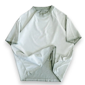 T-shirt surdimensionné personnalisé pour homme, 100% coton, style streetwear hip-hop, tissu polaire à séchage rapide - Product Image 6