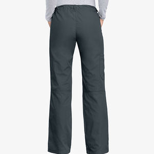 กางเกงพยาบาลสั่งตัดพิเศษ ผ้าหนา ไซส์ใหญ่ สำหรับผู้หญิง มีเชือกผูกเอว กระเป๋าสองข้าง ทรงยาว สีตามสั่ง กางเกงสครับสำหรับผู้หญิง - Product Image 3