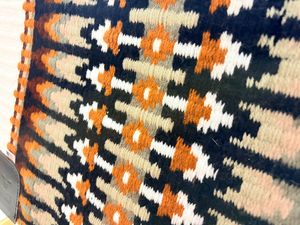 Manaal Enterprises SteeleJ - Selle Western Classique - Tapis de Selle en Coton Doublé de Polaire - Coque en Laine - Remplissage en Polyester - Motif Géométrique - Équitation - Product Image 3