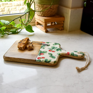 Planche à découper rectangulaire FAIZA CRAFT en bois d'acacia et résine époxy, écologique, résistante au lave-vaisselle, épaisseur personnalisable - Product Image 6