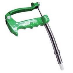 Pistola Aplicadora de Bolus Veterinaria RFID de Acero Inoxidable, Curva y Corta, con Punta Suave, Modelo RBA 01, para Ganado Vacuno, Ovino y Caprino - Product Image 2