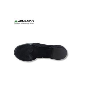 Performs <b>Jazz</b> <b>shoe</b> with flair Arch-hugging neoprene Soft leather Thin threaded heel Cotton lining around toes - Adult - Product Image 6