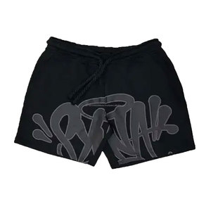 Ensembles de t-shirts d'été respirants de haute qualité imprimés en 3D 100% ensemble de shorts en coton pour hommes personnaliser la conception ensemble de chemises et de shorts - Product Image 2