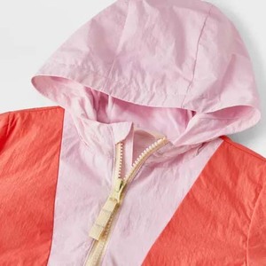 unisex children Wholesale windbreaker <b>rain</b> <b>jackets</b> for kids boys girls waterproof <b>rain</b> wear fleece lining stand collar anorak - Product Image 2