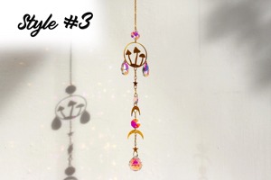 Atrapasueños Decorativo con Cristales, Ideal para Meditación, Yoga y Relajación, Mejora del Espacio, Venta al por Mayor desde India - Product Image 5