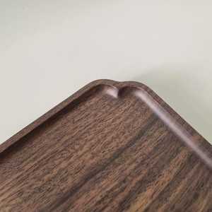 Bandejas de Almacenamiento de Madera y Bambú al por Mayor Directo de Fábrica, Rectangulares, Aptas para Lavavajillas, Pulimentadas, Modernas, de Lujo, para Joyería, Baño y Vajilla - Product Image 2