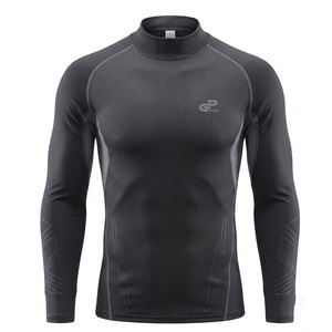 Tight Fit Muscle Support <b>Compression</b> Top <b>For</b> Football Players Moisture Wicking Fabric And Soccer Training Sessions - Product Image 1