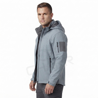Veste tactique softshell homme toutes couleurs personnalisables, veste à capuche chaude, veste softshell imperméable, veste en polyester tissé avec doublure polaire