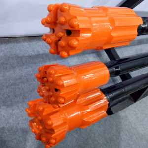 Punta da perforazione GT60 da 102mm 220mm, utensile per perforazione roccia con martello superiore in carburo per produttori di attrezzature minerarie e per cave - Product Image 5