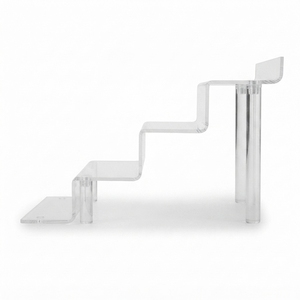 Acrylic Modern Portable Counter <b>Display</b> Stand Custom Tiered <b>Shelf</b> Retail for Rack with Easy Assembly - Product Image 3