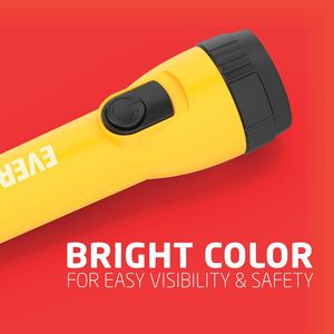 Blue/Yellow 4-Pack Bright Emergency Flashlights for Camping AA Batteries Included <b>Flash</b> <b>Light</b> Gear - Product Image 3