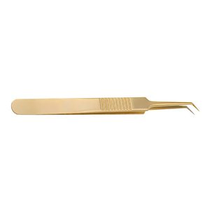 Pinzas Profesionales Antimagnéticas de Acero Inoxidable con Punta de Fibra de Alta Precisión para Extensión de Pestañas de Volumen - Product Image 5