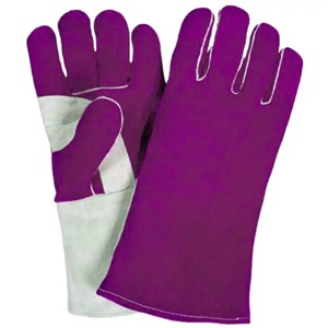 CAPTAIN INDUSTRY Guantes de Soldadura Ligeros de Dedo Completo, Más Vendidos, Duraderos, de Cuero, Impermeables, con Protección UV, para Uso en Exteriores - Product Image 4