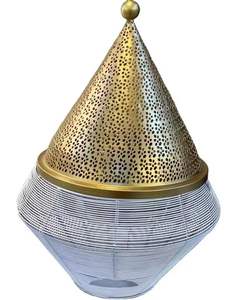 Cúpula Moderna de Metal para Servir Alimentos con Base Decorativa, Cubierta de Acero Inoxidable para Buffet, Cubierta para Platos de Cocina - Product Image 2