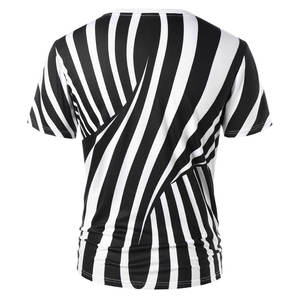 ออกแบบเสื้อยืดแขนสั้นผู้ชายแบรนด์ของคุณเอง - โพลีเอสเตอร์/คอตตอน โลโก้แบบกำหนดเอง ตัวเลือกสีและขนาด คุณภาพสูง - Product Image 5