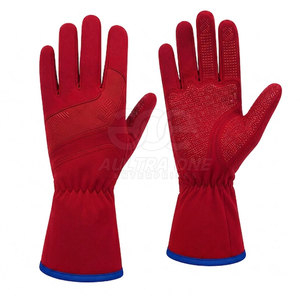 Gants de course d'hiver personnalisés pour pilotes de sport automobile - Conception légère antidérapante à doigts complets pour une maniabilité améliorée, ignifuges - Product Image 5