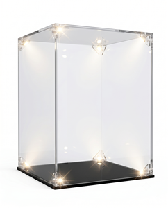 Cajas de Exhibición de Juguetes Rectangulares de Acrílico Personalizadas, Modernas y Multifuncionales, Transparentes, para Almacenamiento de Figuras de Acción, Artful Cosmos - Product Image 3