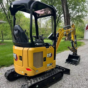 New CAT Mini Crawler Excavator 302.7 Yellow Track Type Construction Equipment - Product Image 4