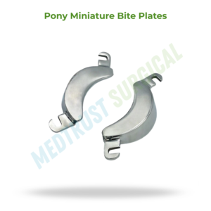Plaques de morsage miniatures Pony, taille standard, instrument dentaire vétérinaire pour la chirurgie buccale équine - Product Image 2