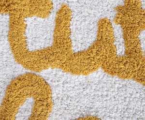 Non Slip <b>Absorbent</b> Cotton <b>Bath</b> <b>Mat</b> Machine Washable Eco-Friendly Durable Japandi Flock Print Shaggy Floor <b>Mat</b> for Home Hotel - Product Image 3