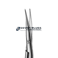 Ciseaux de dissection JAMESON-WERBER BSC1175 en acier inoxydable, instrument chirurgical pour usage ORL et USI