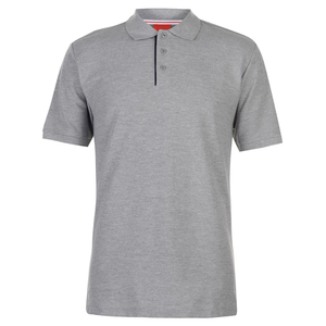 Polo personnalisé 100% polyester coton Spandex pour homme, manches courtes, confortable, uni - Product Image 2
