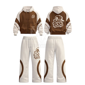 Tute sportive da uomo a maniche lunghe, molto vendute, a prezzo all'ingrosso, realizzate in tessuto di alta qualità. - Product Image 3