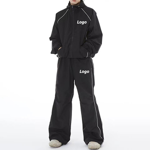 Nuevo Estilo, Chándal Deportivo de Verano, Estampado, Ecológico, Tejido, Unisex, de Algodón y Poliéster, para Fitness, Cortavientos - Product Image 3