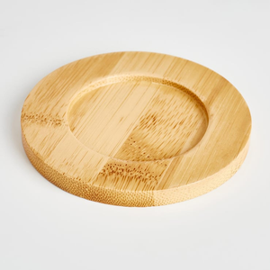 Wood <b>Trivet</b> Fish Shape Natural Wooden Square <b>Trivet</b> 10mm Thick Wood <b>Trivets</b> Modern Design - Product Image 3