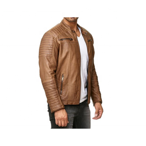 Latest Premium Quality Leather Jackets <b>for</b> Men in <b>Cheap</b> Price <b>for</b> <b>Sale</b> With Private Customizable Label - Product Image 5