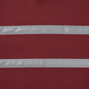 เสื้อฮู้ดสีแดงสำหรับผู้ชาย มีแถบสะท้อนแสง ทรงปกติ สไตล์ลำลอง ผ้าเฟรนช์เทอร์รี่ - Product Image 2