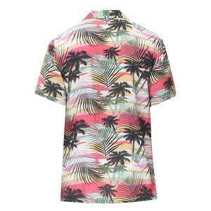 Camisa Hawaiana de Playa para Hombre, de Manga Corta con Botones, Estampado Digital Personalizado para Verano - Product Image 4