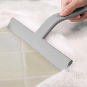 Tergivetro doccia in silicone monopezzo con gancio integrato per appendere facilmente, ideale per finestre, porte e specchi domestici - Product Image 5