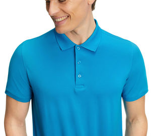 Camiseta de Manga Corta con Cierre de Cremallera, 100% Algodón, Corte Holgado, Personalizada con Impresión Digital, para Hombre - Product Image 4