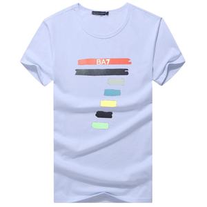 T-shirt décontracté pour femme en jersey de polyester/coton imprimé, col rond, manches courtes, anti-froissement et écologique - Product Image 3