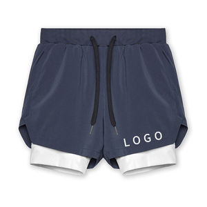 Pantalones Cortos Deportivos Casuales para Hombre, de Algodón Tejido, Transpirables, Ecológicos, para Gimnasio, Fitness y Running - Product Image 1