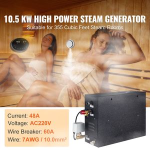 "10.5 kW Steam <b>Shower</b> Generator with Customizable Temperature 24h Timer Automatic Drain-<b>Shower</b> Room <b>Accessory</b>" - Product Image 2