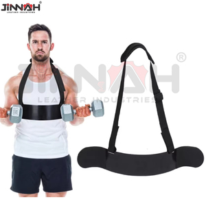 Support de bras réglable pour isolation des biceps, rembourré et ergonomique, accessoire d'équipement de fitness pour la musculation et le bodybuilding - Product Image 2