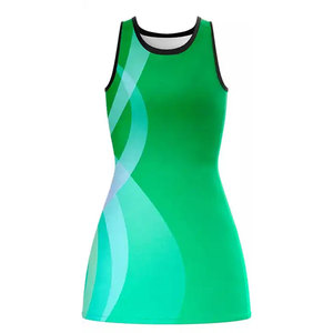Lightweight Sports Clothing Quick Dry Performance Outfit Netball Uniform For Competitive <b>Games</b> Netball Uniform - Product Image 1