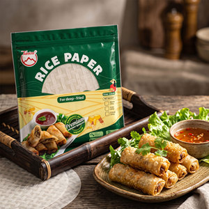 Papel de Arroz Vietnamita – Exportador Directo de Fábrica, Certificado FSSC, HALAL, ISO, HACCP, Comercio B2B Global - Product Image 1