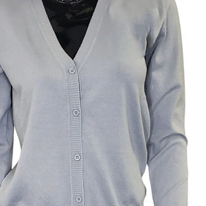 Zeta Classic Women 100% Cotton Knit <b>Cardigan</b> <b>Sweater</b> – Winter Button-Up Long Sleeve Printed Soro Style Warm Soft Knit Outerwear - Product Image 5