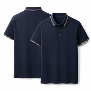เสื้อโปโลชายคุณภาพสูง ผ้าฝ้าย 100% บริการปักลาย OEM เสื้อโปโลเปล่าเรียบๆ สำหรับกอล์ฟ ขายส่งจากบังกลาเทศ - Product Image 3