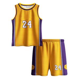 Ensemble d'uniformes de basket-ball au design personnalisé, uniformes de basket-ball réversibles, nom et numéro d'équipe entièrement personnalisés, uniformes de basket-ball - Product Image 1