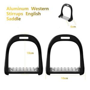 Estribos de equitación de diseño seguro con longitud ajustable para jóvenes jinetes, servicio OEM, gran oferta a bajo precio. - Product Image 2